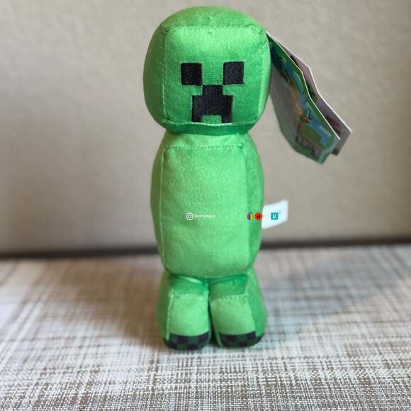 Minecraft Creeper Green Plush Stuffed Animal, 11-12" Tall NWT - Picture 1 of 8